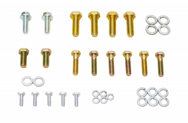 Install Hardware Kit, Chevy TKO w/Alum Bell